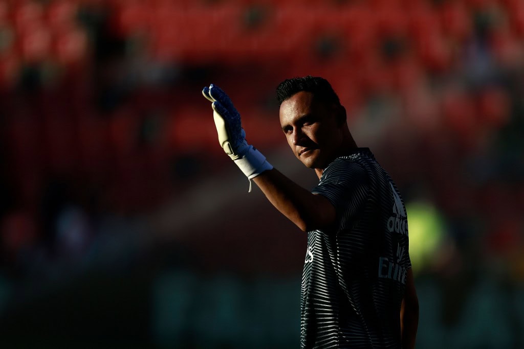 Keylor Navas was shipped out as Thibaut Courtois became the undisputed first (Photo by Benjamin Cremel/AFP/Getty Images)