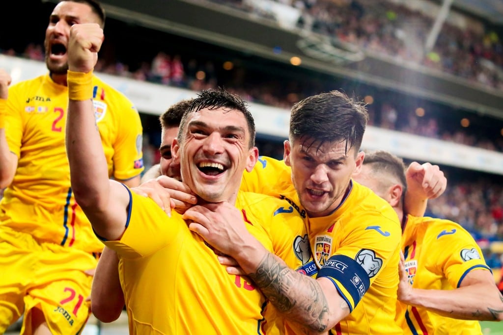 Romania have been on a roll since being beaten by Sweden. (Photo by Lise Aserud/AFP/Getty Images)