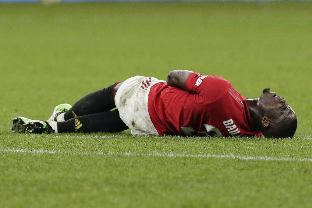 Bailly is currently sidelined with a knee injury. (Photo by Will Russell/Getty Images)