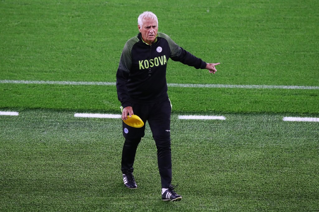 Bernard Challandes & co. have nothing but pride to fight for now. (Photo by Julian Finney/Getty Images)