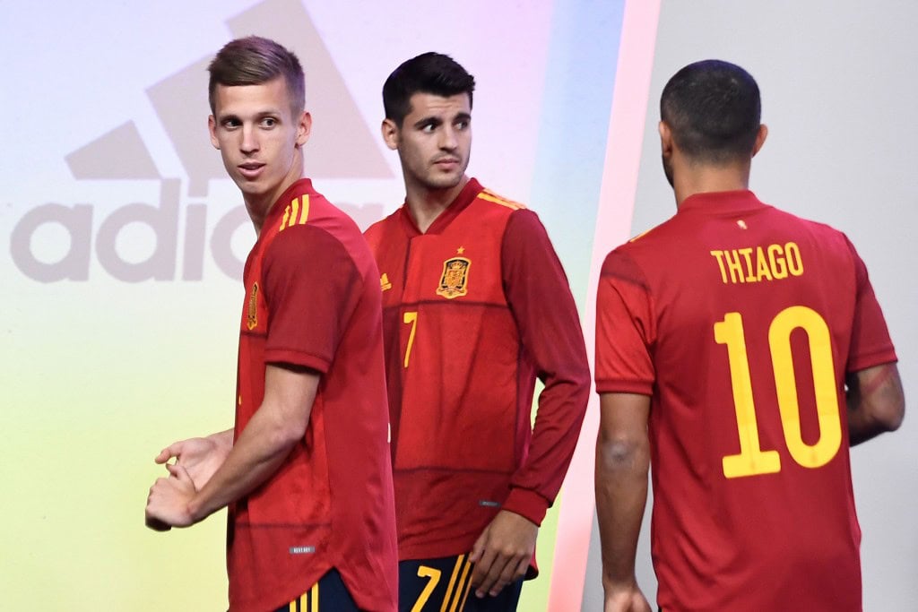 Will Morata (C) impress on his return? (Photo by Oscar del Pozo/AFP via Getty Images)