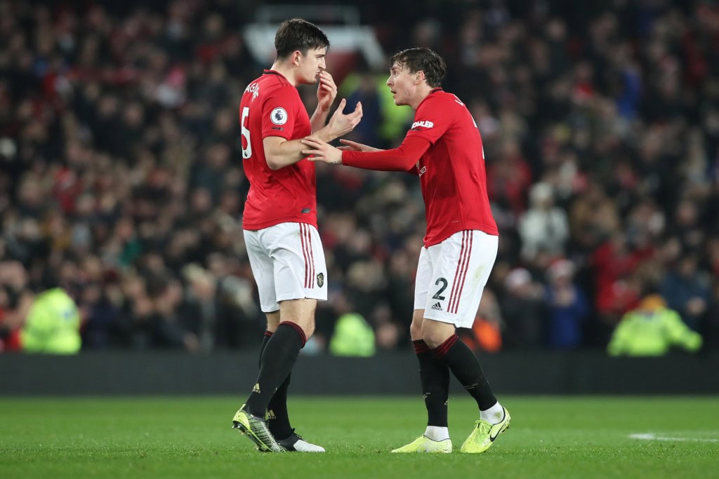 Maguire and Lindelof need to do better. (Photo by Ian MacNicol/Getty Images)