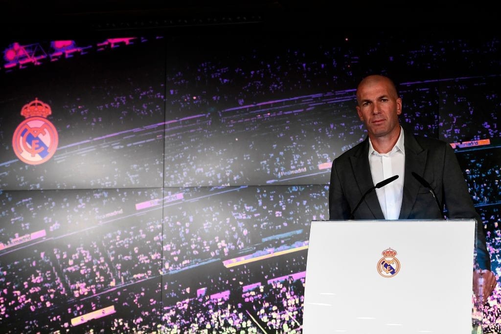Used to the trophies by now. (Photo by PIERRE-PHILIPPE MARCOU/AFP via Getty Images)