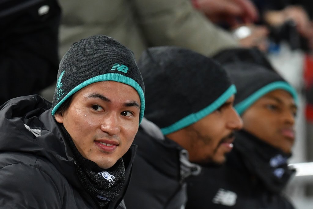 Minamino is set to make his debut. (Photo by Paul Ellis/AFP via Getty Images)