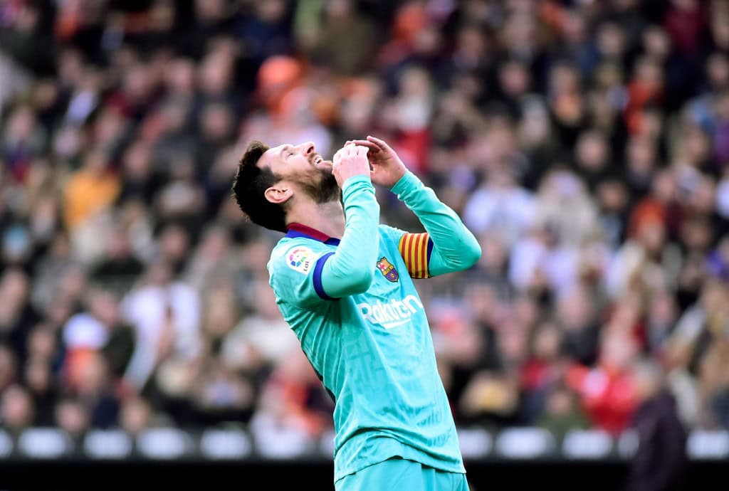 Not quite his day. (Photo by Jose Jordan/AFP via Getty Images)