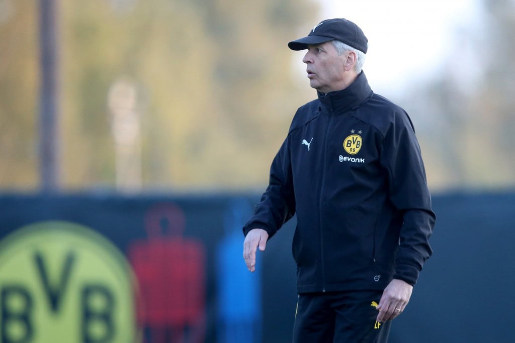 Will Lucien Favre make a move for de Gea? (Photo by TF-Images/Bongarts/Getty Images)