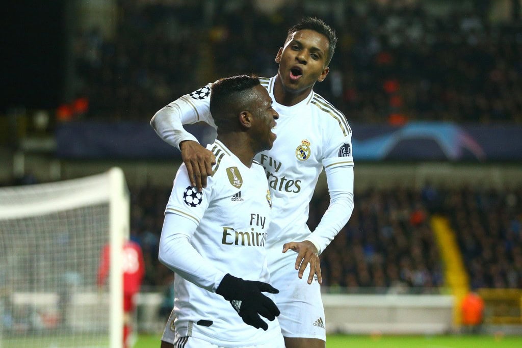 Calafat has zeroed in on the likes of Rodrygo Goes, Vinicius Jr. and others in recent times. (Photo by Dean Mouhtaropoulos/Getty Images)
