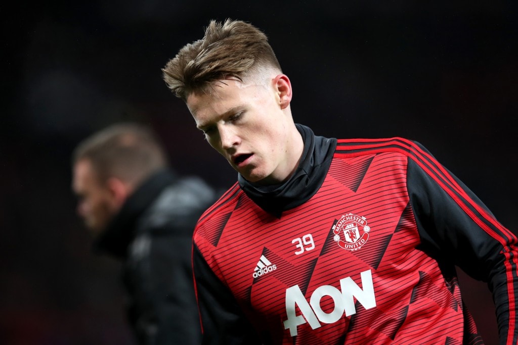A big game for Scott McTominay. (Photo by Ian MacNicol/Getty Images)