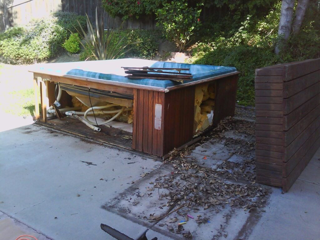 Hot Tub Removal Services