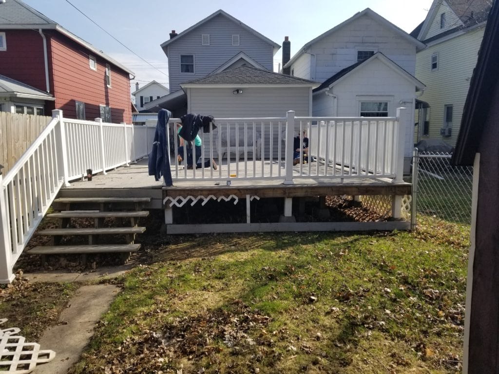 Deck dismantling and recycling scranton pa