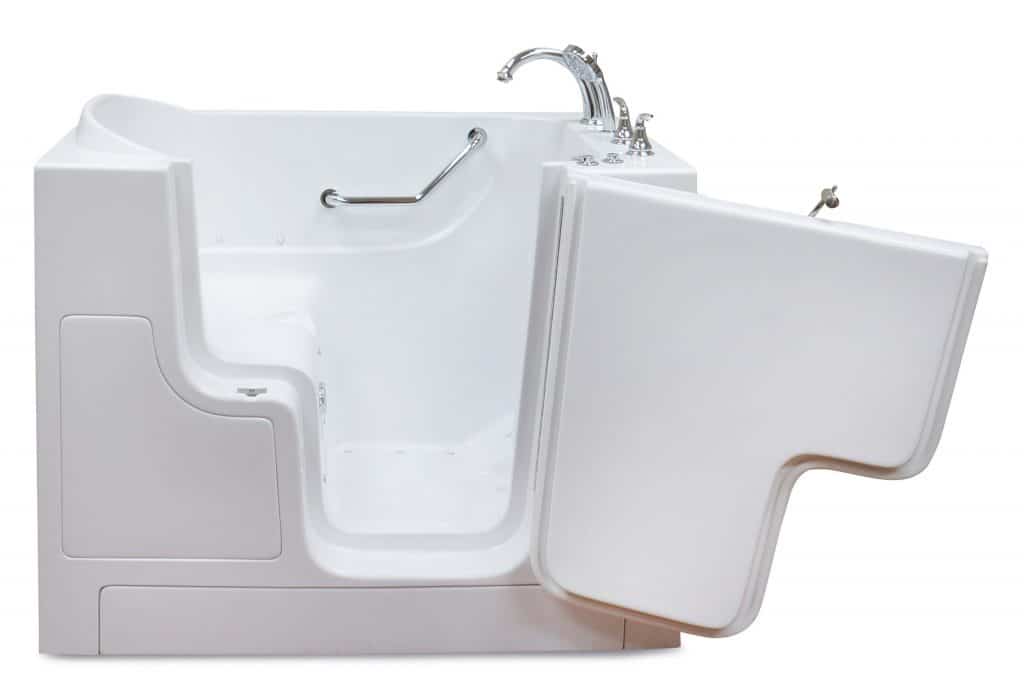 slide in tub