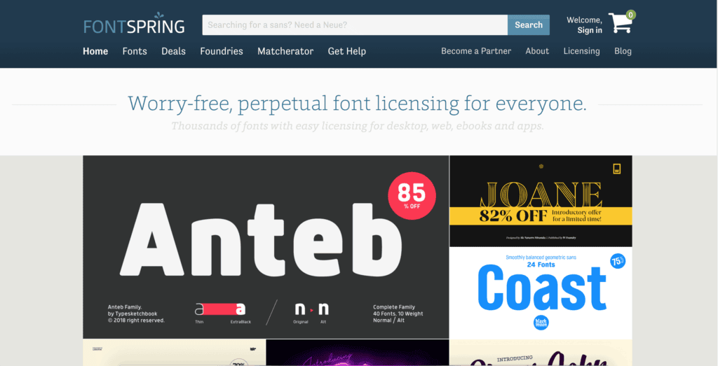 FontSpring