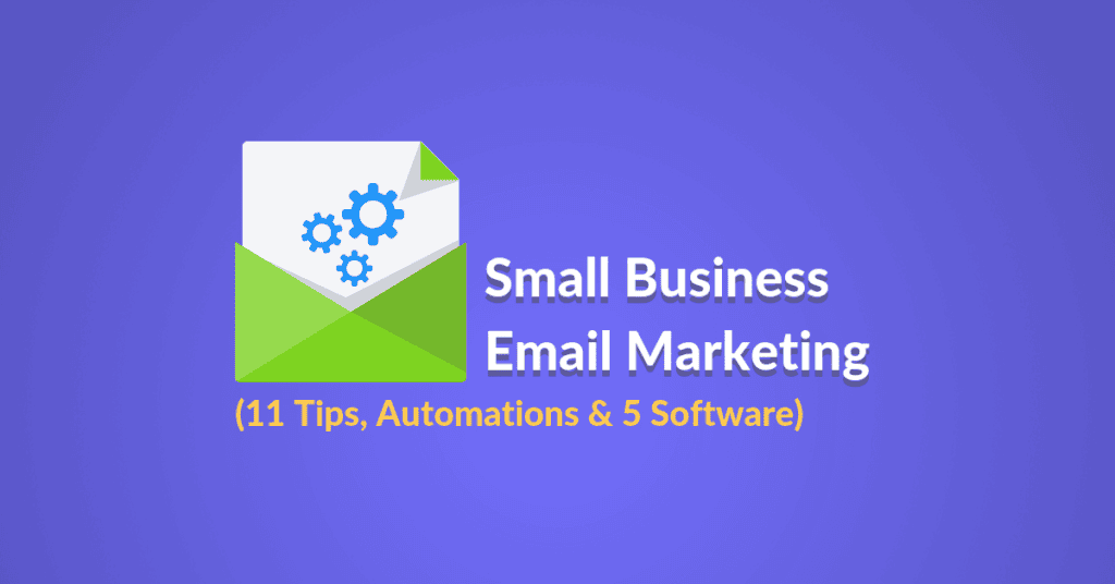 Small Business Email Marketing Automizy blog article featured image