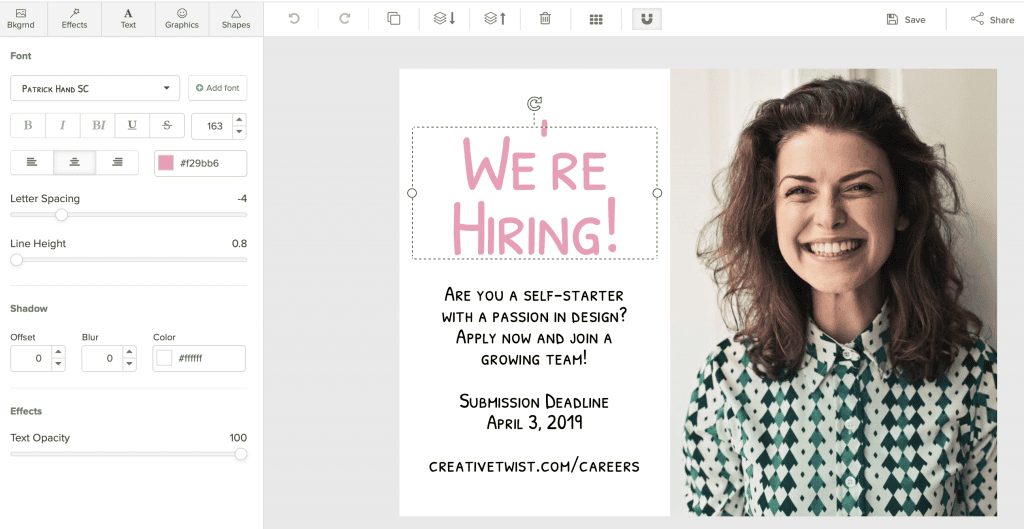 design social media graphics
