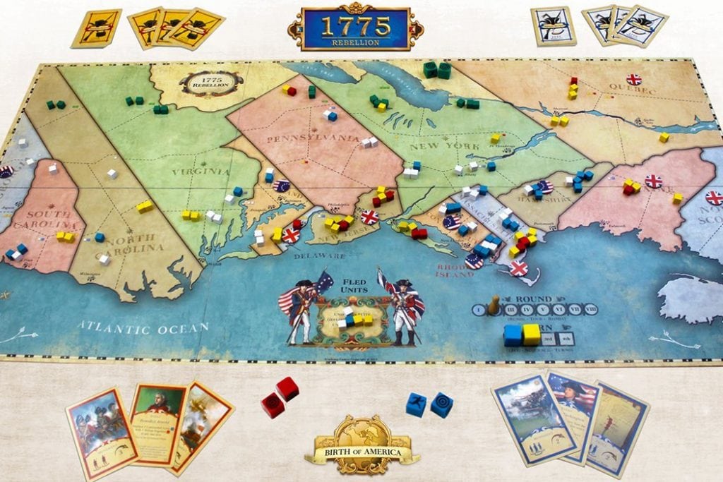 1775: Rebellion Board Game
