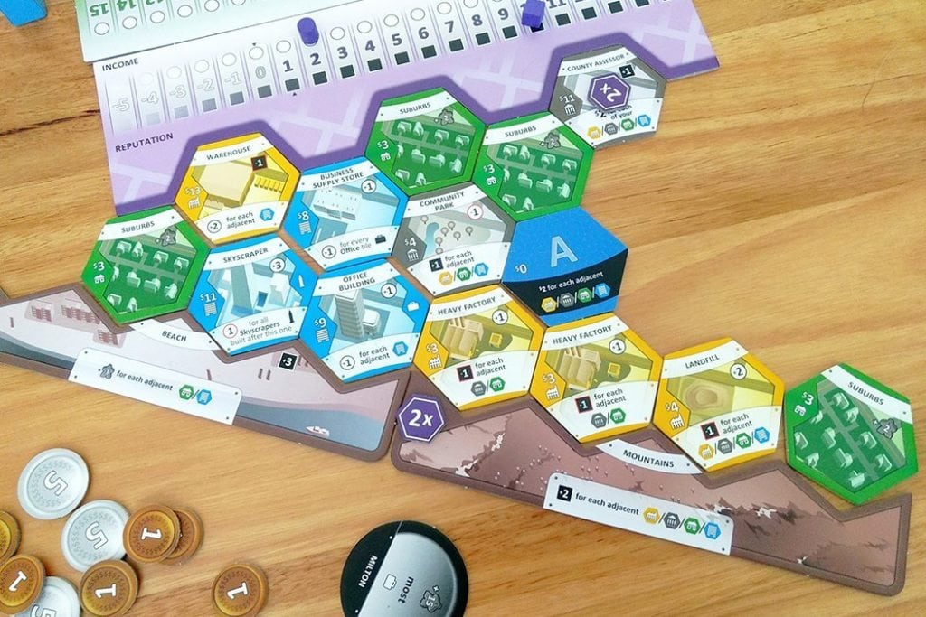 Suburbia Board Game
