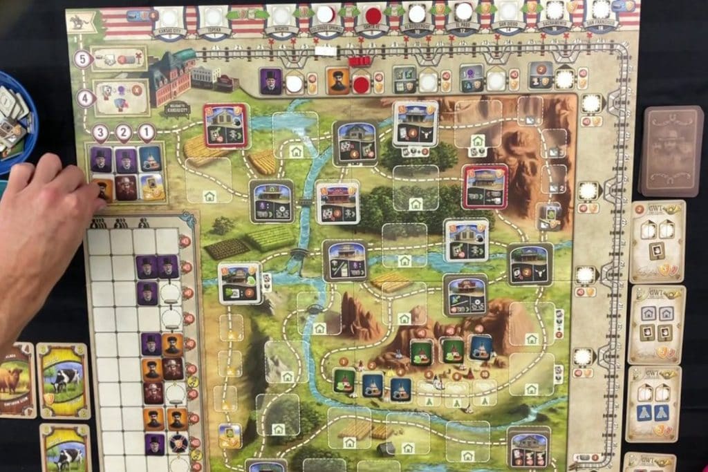 Great Western Trail Deck Building Board Game