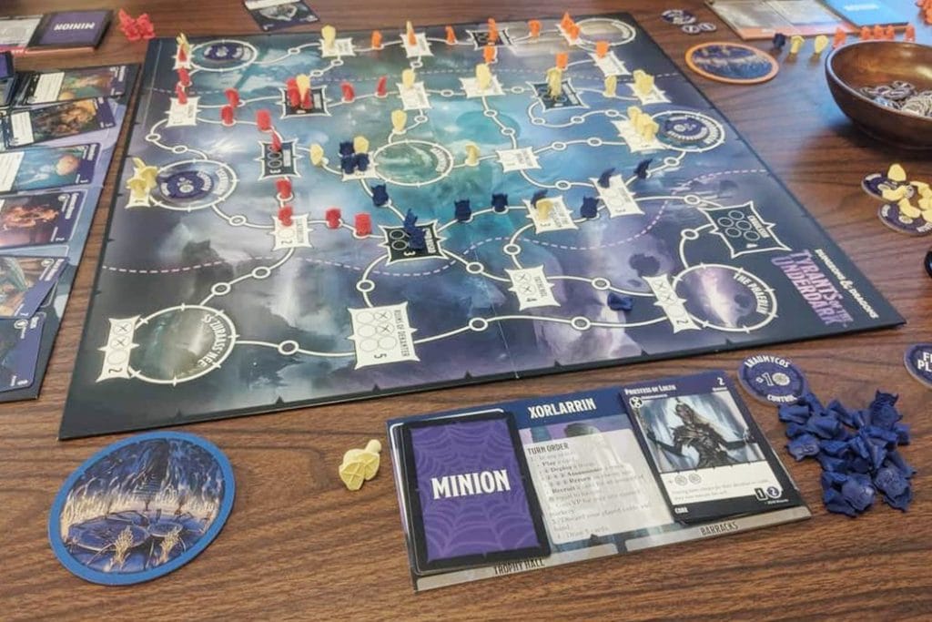 Tyrants of the Underdark Deck Building Board Game