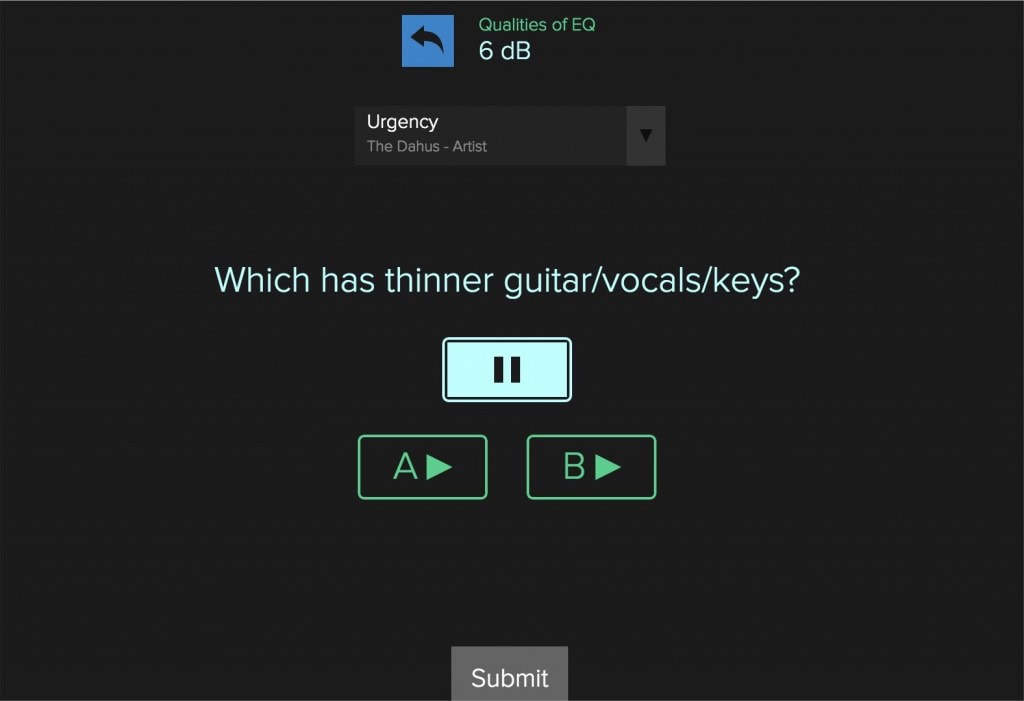 Quiz your ears.