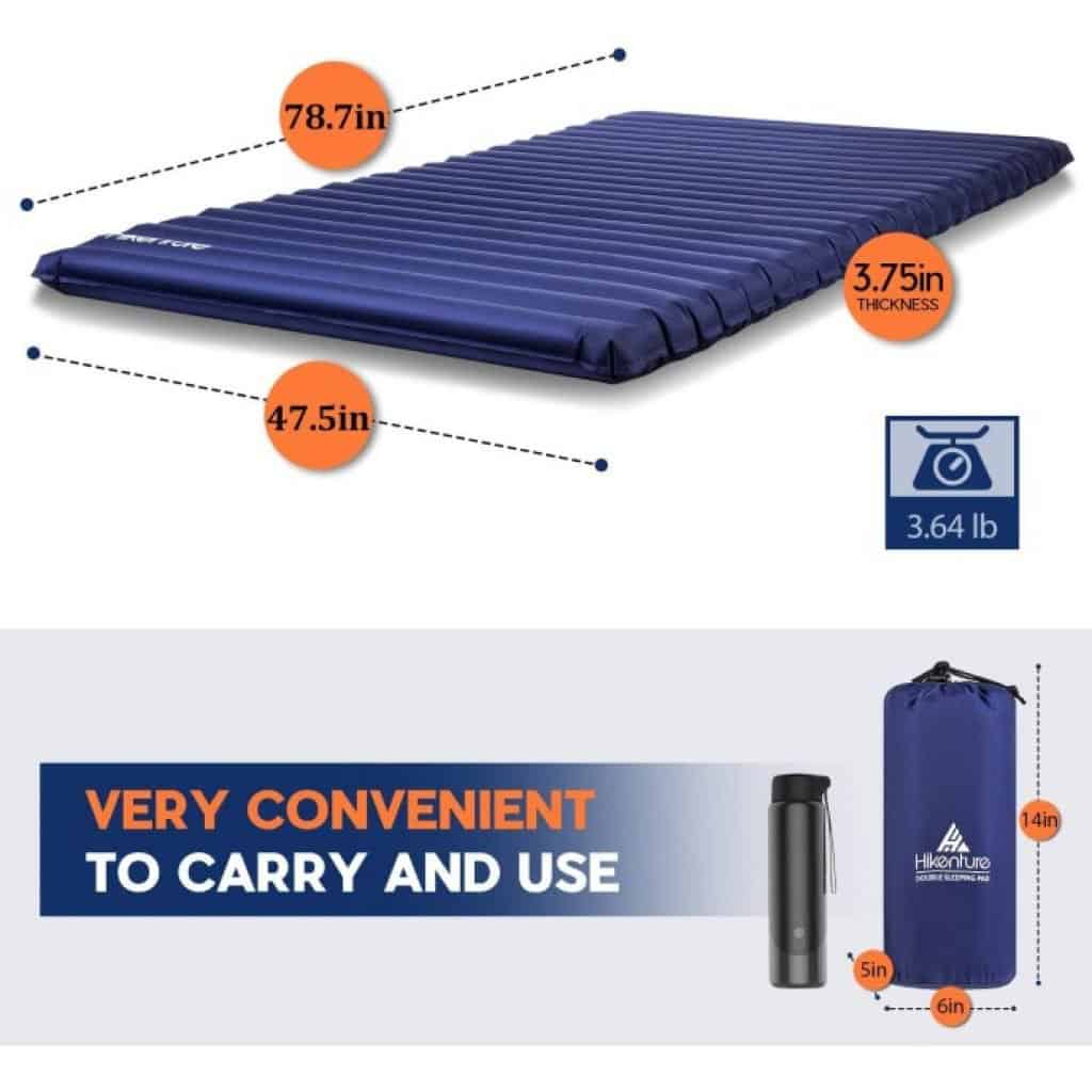 best sleeping pad for big guys