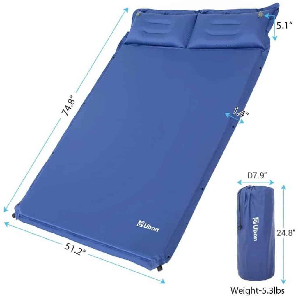 best sleeping pad for big guys