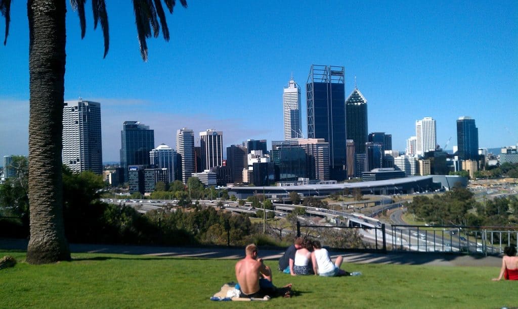 Parque en Perth, Australia