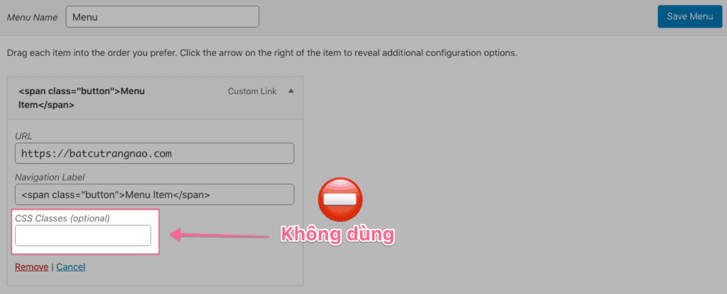 Khong Dung Css Classes