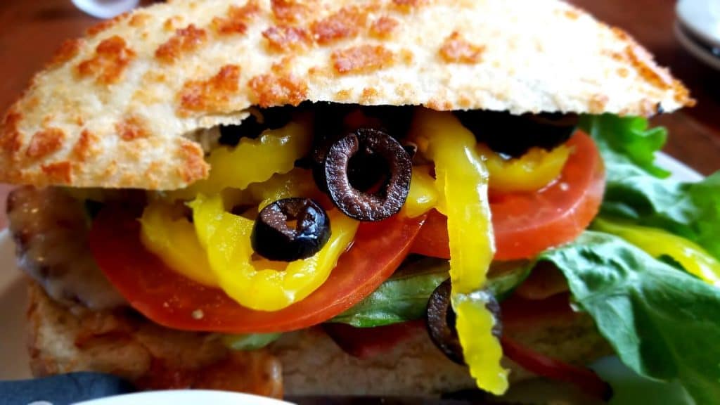 Old Canal Smoke House - Ham and Cheese Sandwich