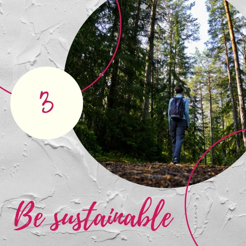 Be sustainable - Experiencing the Globe