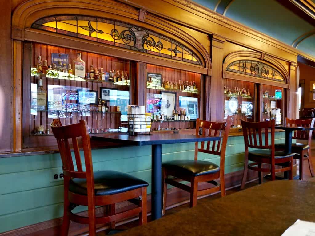 Where to Eat Dinner in the President's Train Rail Car