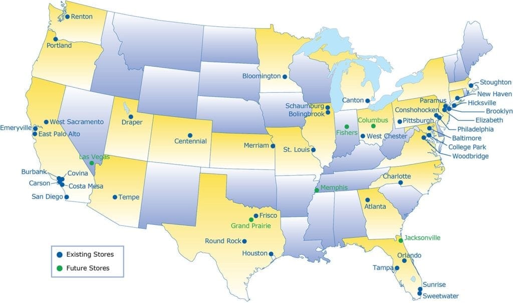 IKEA-stores-are-most-often-located-near-large-cities