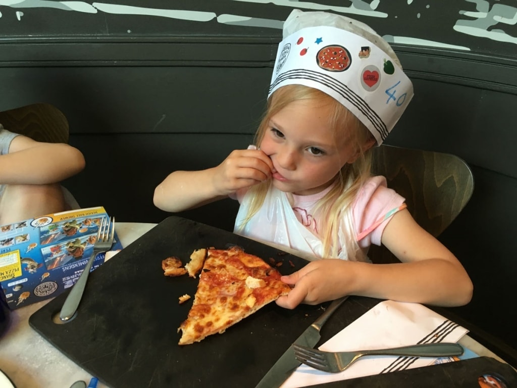 Pizza Express Party Pizza All Gone