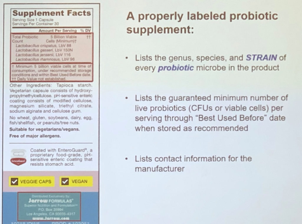 how to choose a probiotic supplement slide