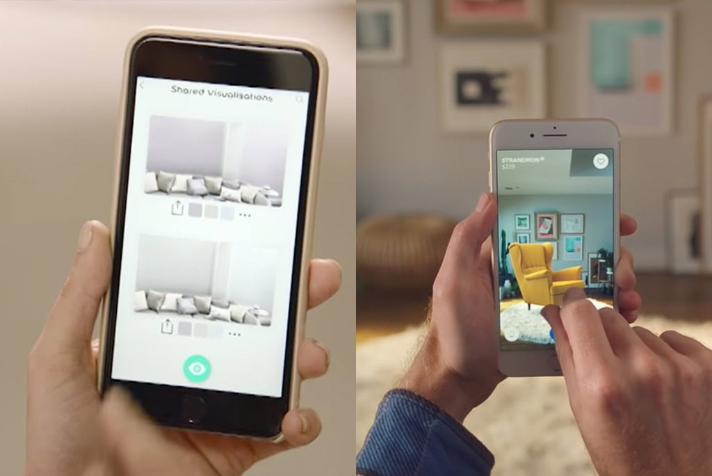 Future of design AI apps by Dulux and Ikea