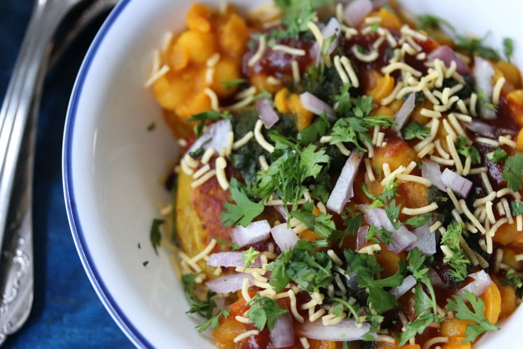 How to make Ragda Pattice at home