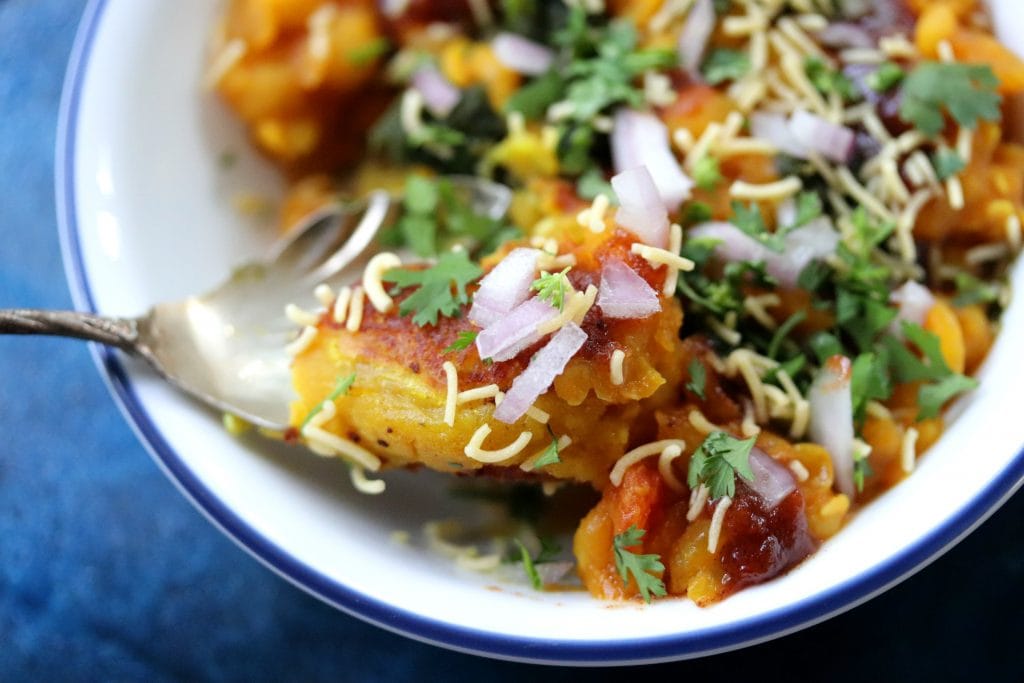 How to Make Ragda Pattice at home