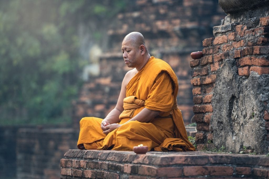 Buddha Meditating (Can Overcome PTSD)