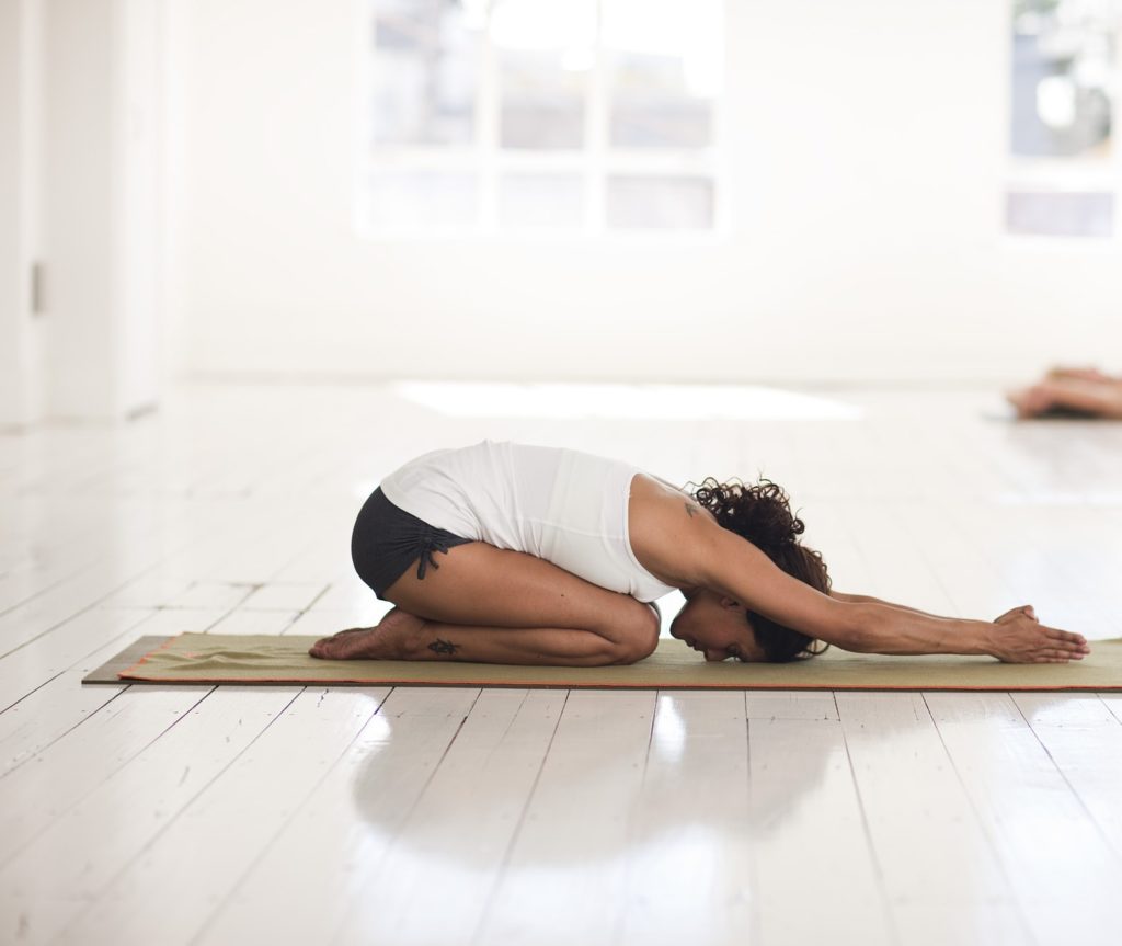 Child pose - To Relieve Gas