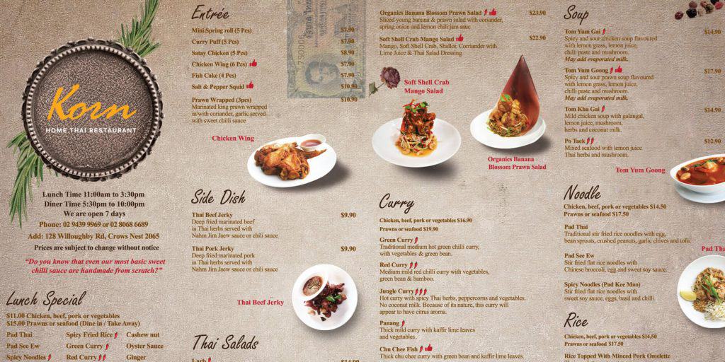Utilising Website Design To Drive Traffic To Your Thai Restaurant