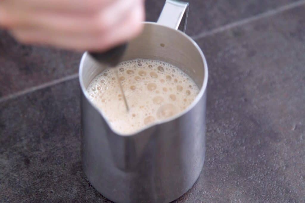 Keto Pumpkin Spice Latte Foam