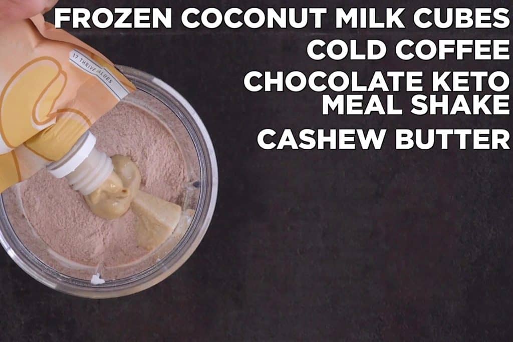 Keto Coffee Shake Ingredients