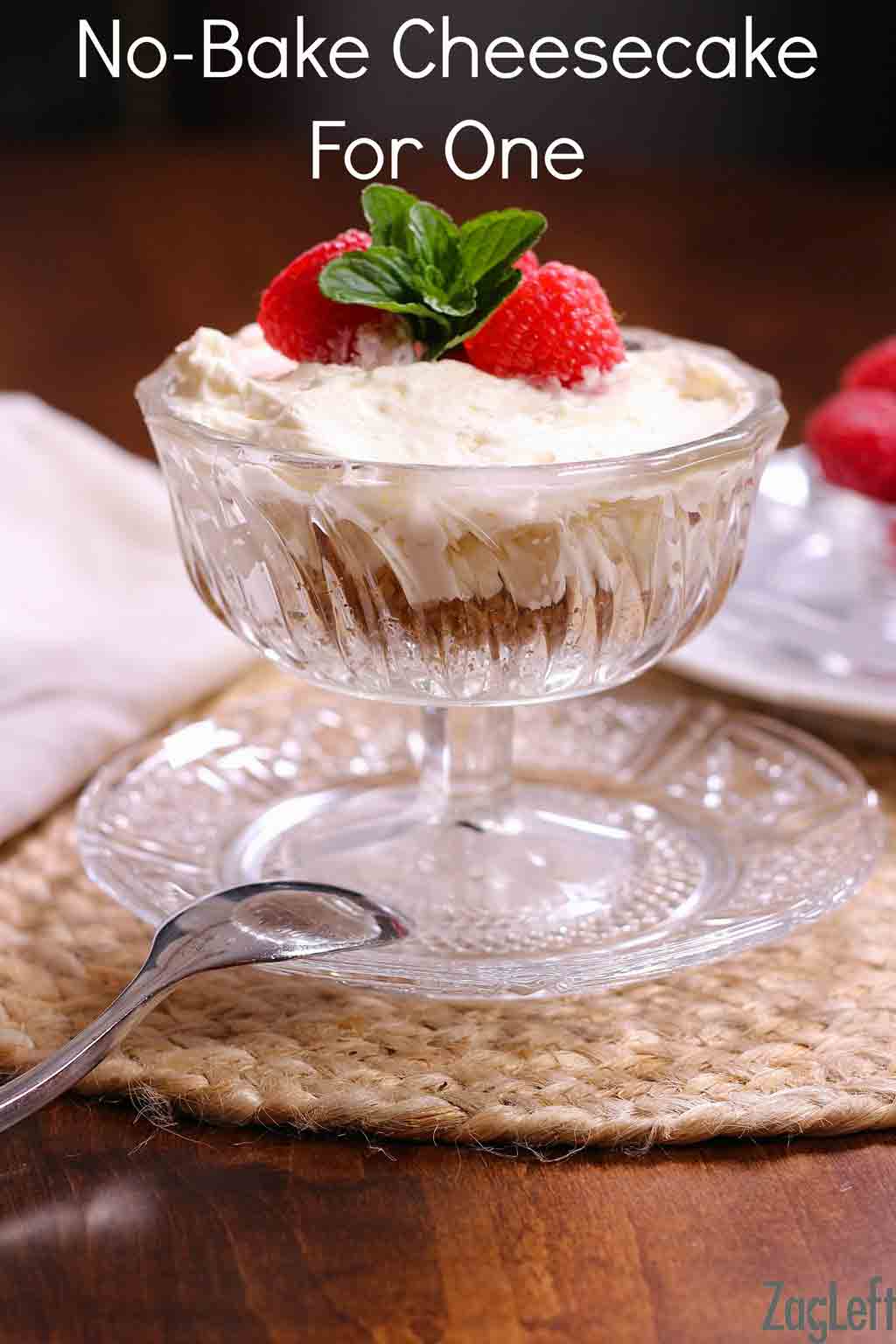 No Bake Cheesecake Recipe Single Serving One Dish Kitchen