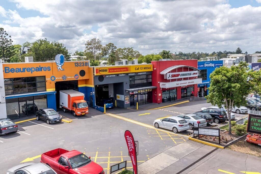 Drone Photography Services 3 drone photography of a commercial shopping centre