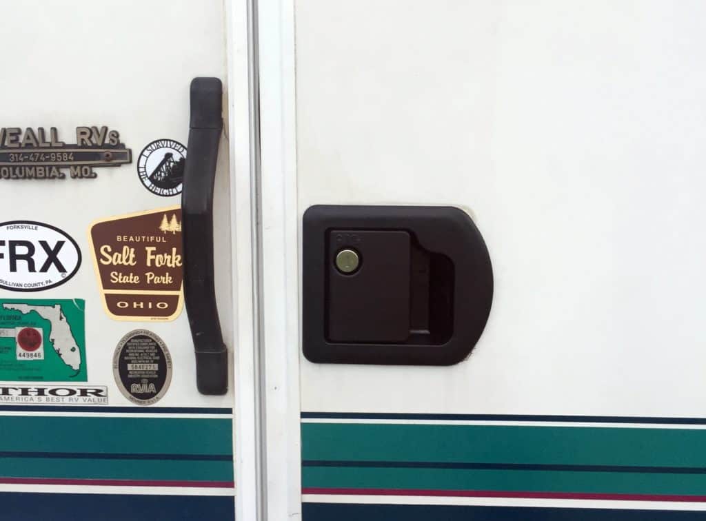 rv door lock set replacement success