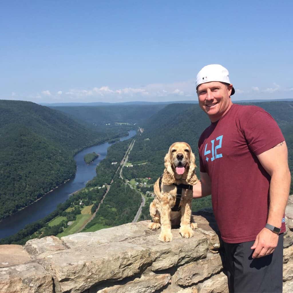 hyner view overlook with franklin