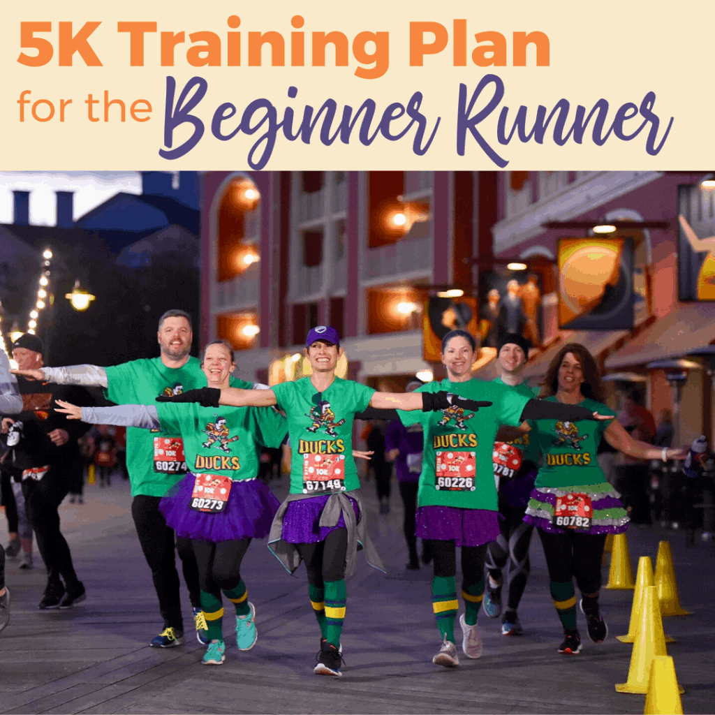 5K training plan for the beginner runner; #rundisney #5Kplan #runningtips #race tips