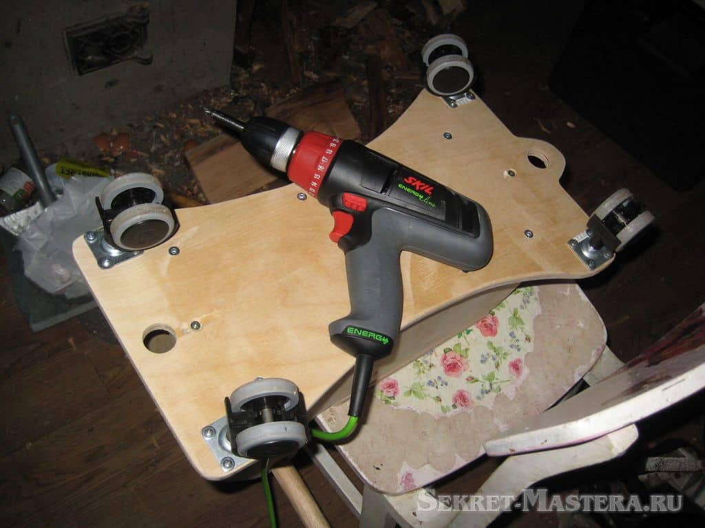 Проект КАТАЛО. Ролики закреплены Проект КАТАЛО