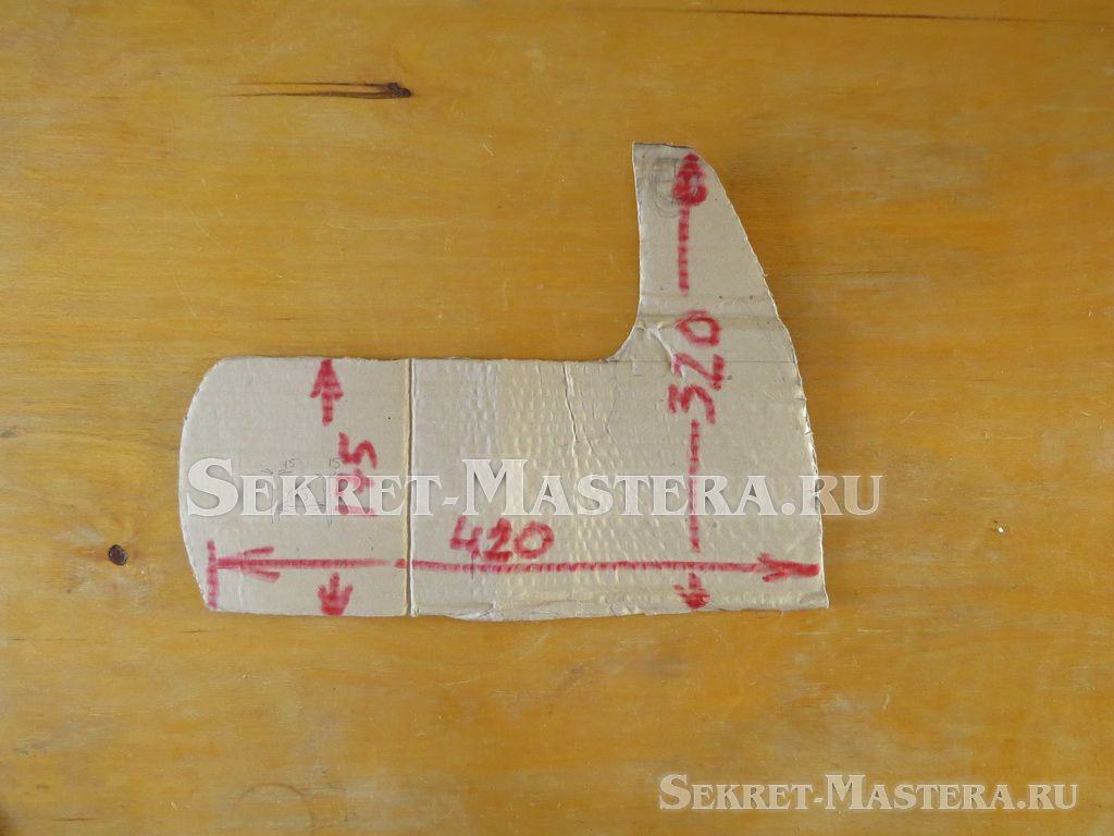 Проект КАТАЛО. Шаблон боковины Проект КАТАЛО. Шаблон боковины