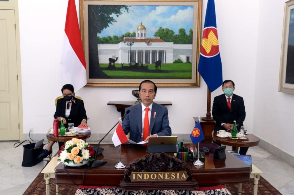 Sekretariat Kabinet Republik Indonesia Presiden Jokowi Ikuti Ktt Asean Khusus Tentang Covid 19 Sekretariat Kabinet Republik Indonesia
