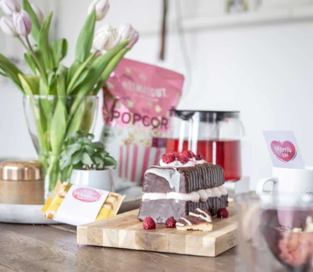 Eine esey peasy Torte als Muttertagsgeschenk